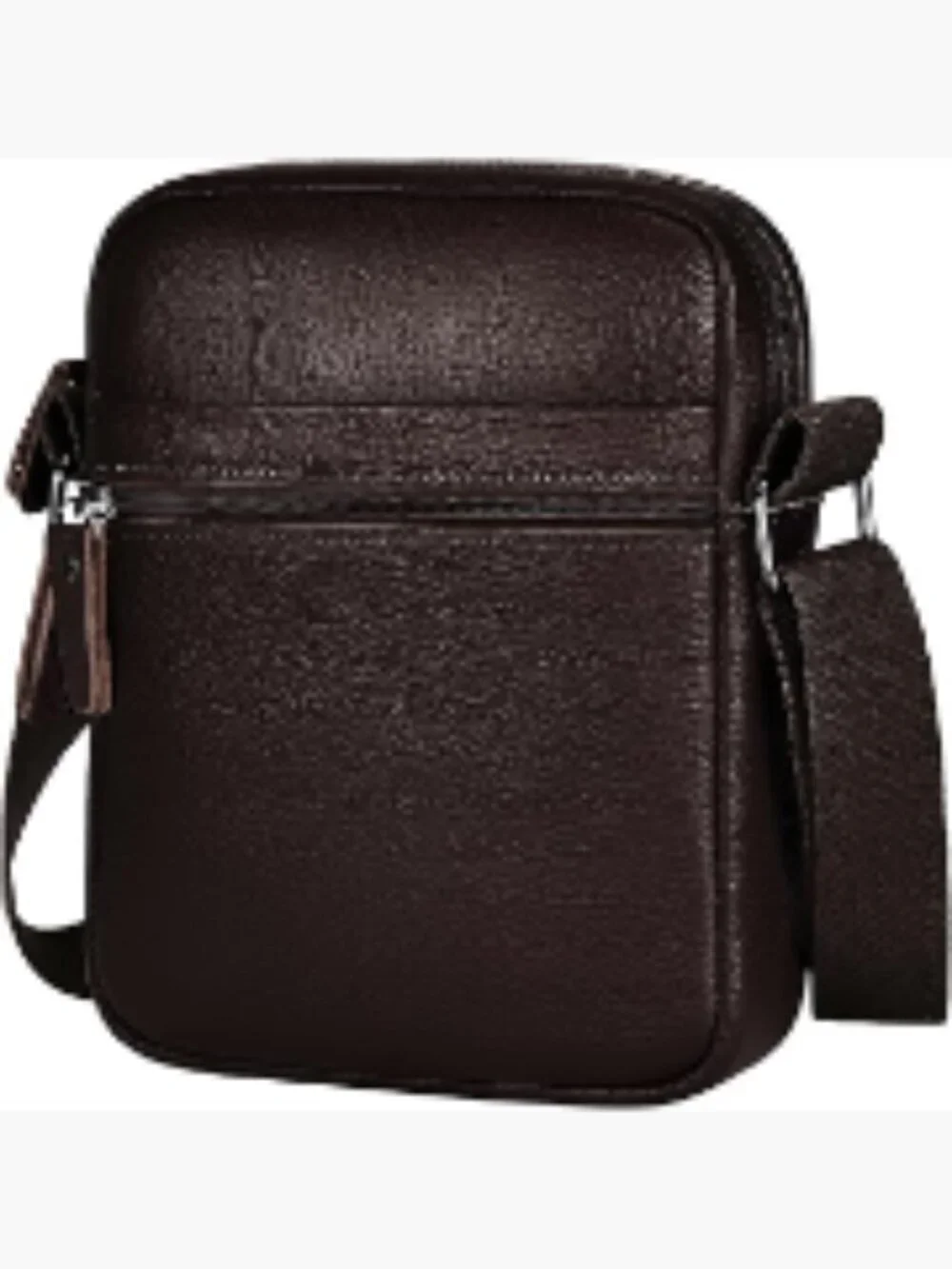 Genuine Leather Crossbody Shoulder Bag Small Messenger Satchel for Work